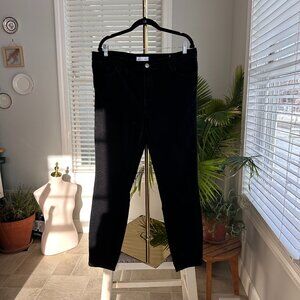 Sz 14 (32) Loft Modern Skinny in Black Corduroy